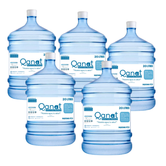 Refill 20 lt agua purificada alcalina +8.5ph desde 5 unidades
